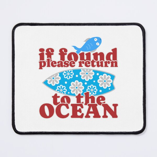 Item preview, If Found, Please Return to the Ocean – Funny SUP T-Shirt designed and sold by bobparduephoto.