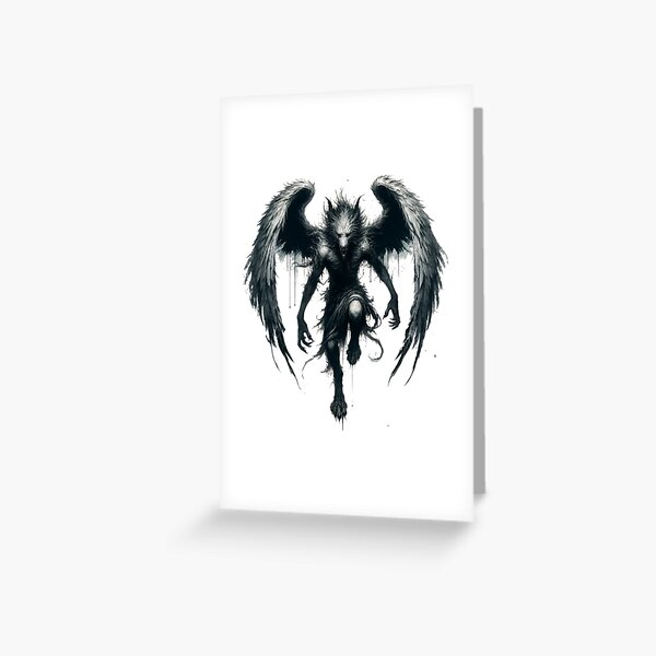 Item preview, The Winged Revenant designed and sold by AlexHorrorWorld.