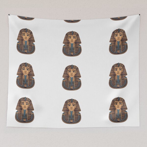Item preview, Tutankhamun Portrait: Egyptian Pharaoh Illustration designed and sold by NQSH ORACLE.