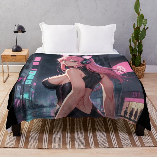 Item preview, Phonk Beats and Cyberpunk Streets Girl designed and sold by brendanre.