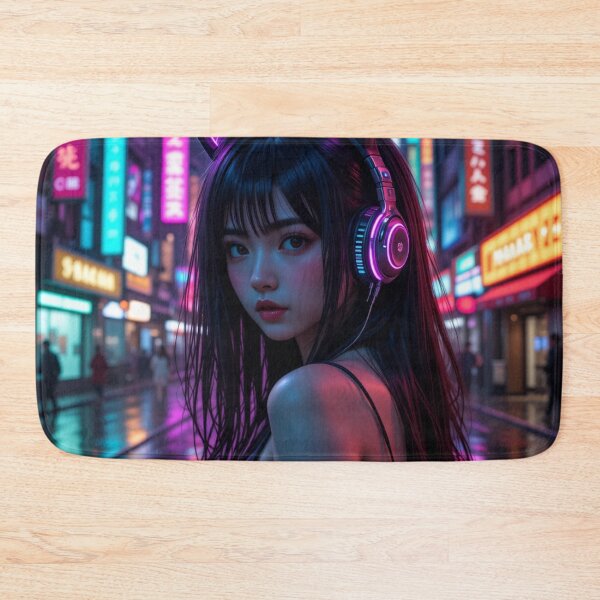 Item preview, Phonk Beats and Cyberpunk Streets Girl designed and sold by brendanre.
