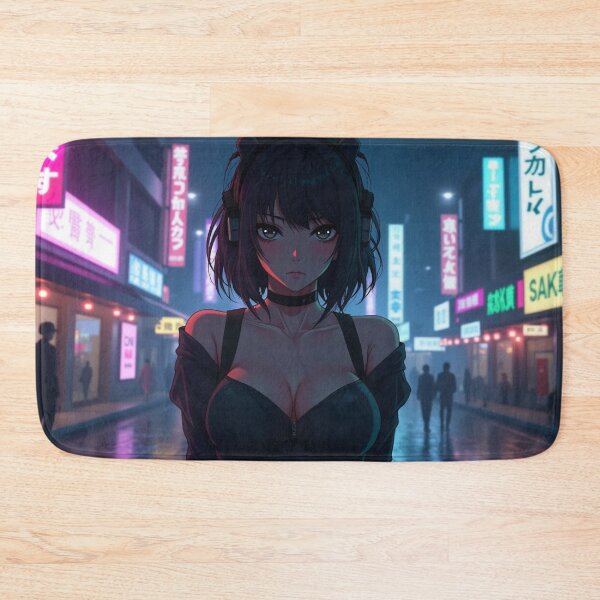 Item preview, Phonk Beats and Cyberpunk Streets Girl designed and sold by brendanre.