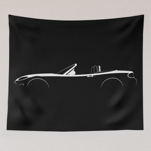Item preview, MX-5 Miata NC (White) designed and sold by Car Silhouettes.