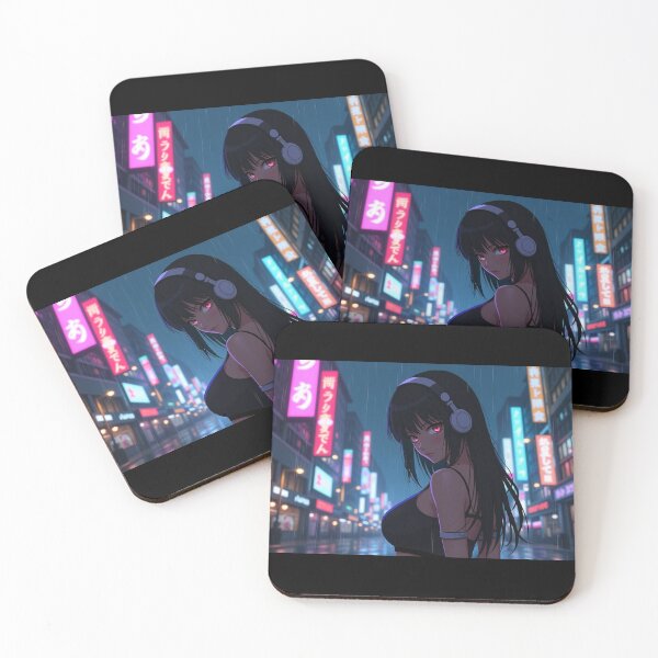 Item preview, Phonk Beats and Cyberpunk Streets Girl designed and sold by brendanre.