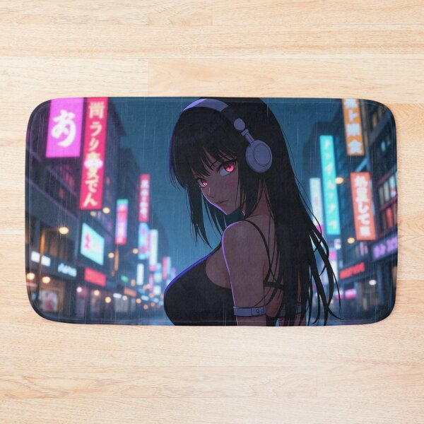 Item preview, Phonk Beats and Cyberpunk Streets Girl designed and sold by brendanre.