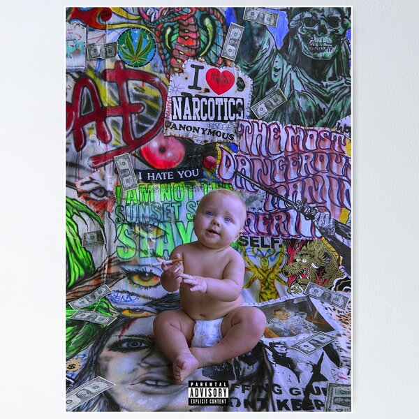 Artikel-Vorschau von Nettspend BAFK Album-Cover-Poster, designt und verkauft von bxv3.