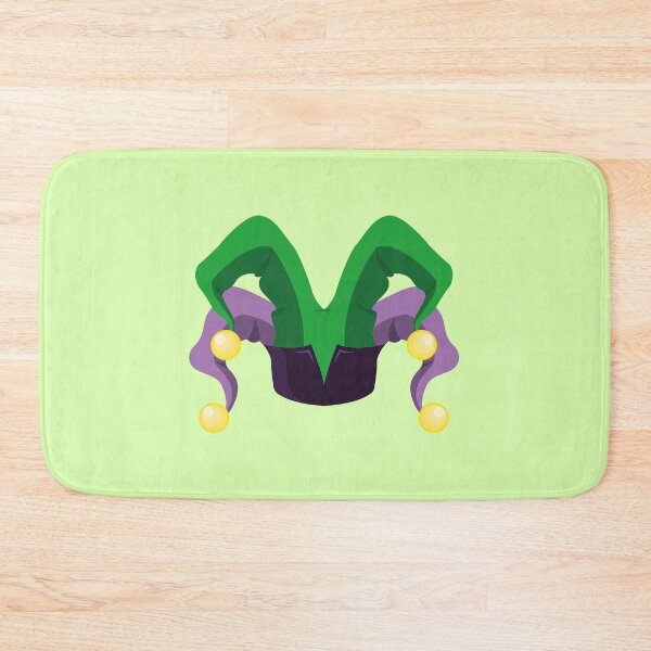 Item preview, Purple and Green jester with golden bells designed and sold by shennix.