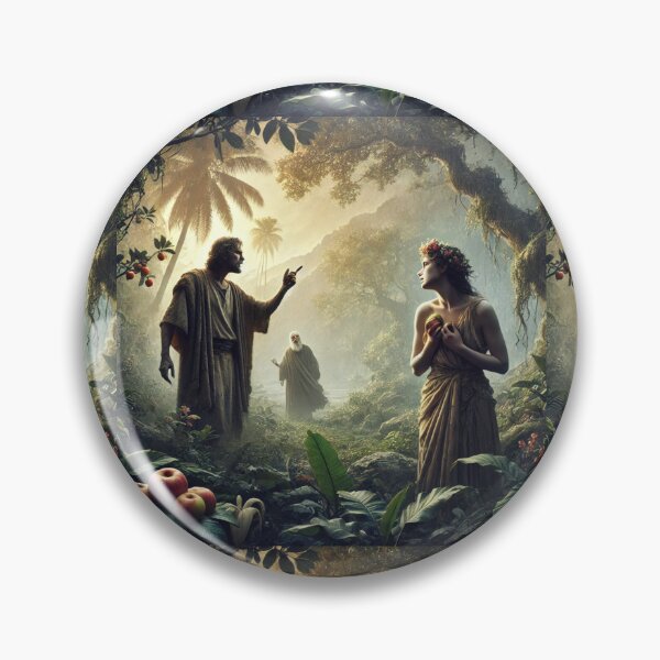Item preview, "And the Man Said, The Woman Whom Thou Gavest to Be with Me, She Gave Me of the Tree, and I Did Eat" – Adam's Blame Verse: Genesis 3:12 (KJV) designed and sold by Meta2Physical.