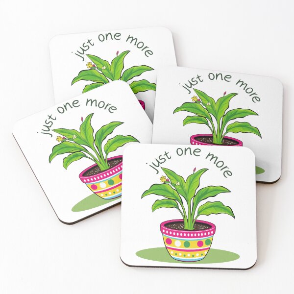 Item preview, Green Indoor House Plant Just One More Sticker designed and sold by colorleafz.