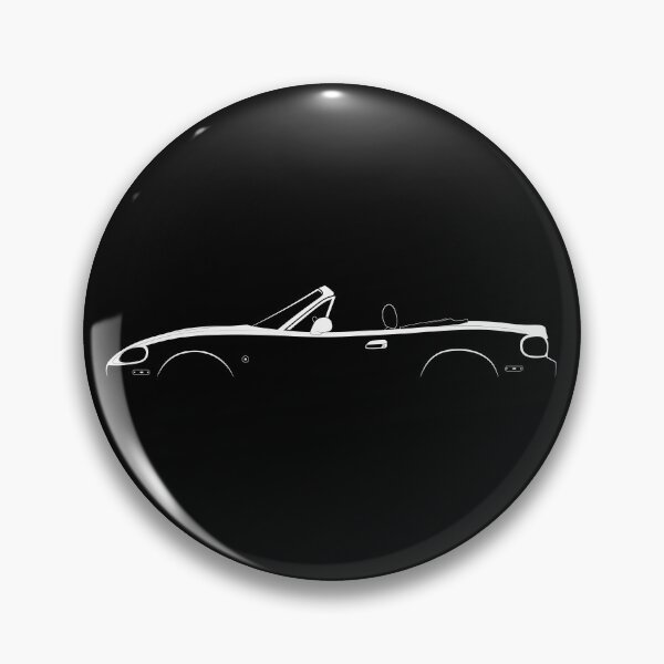 Item preview, MX-5 Miata NB (White) designed and sold by Car Silhouettes.