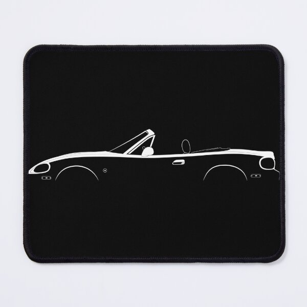 Item preview, MX-5 Miata NB (White) designed and sold by Car Silhouettes.