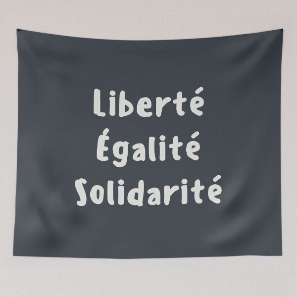 Item preview, Liberté Egalité Solidarité designed and sold by DesignCollectiv.