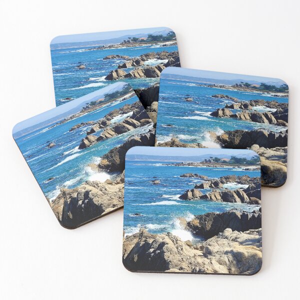 Item preview, Blue blue ocean coast Oregon designed and sold by Linda La Guardia.