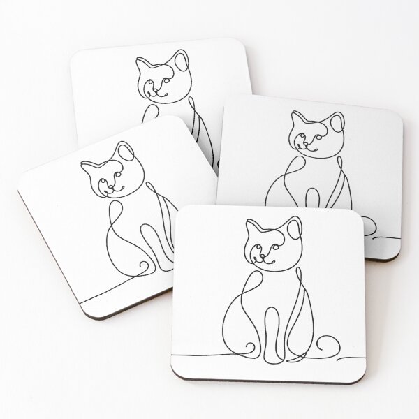 Item preview, Pen Line Kitty designed and sold by PooshCrafts.
