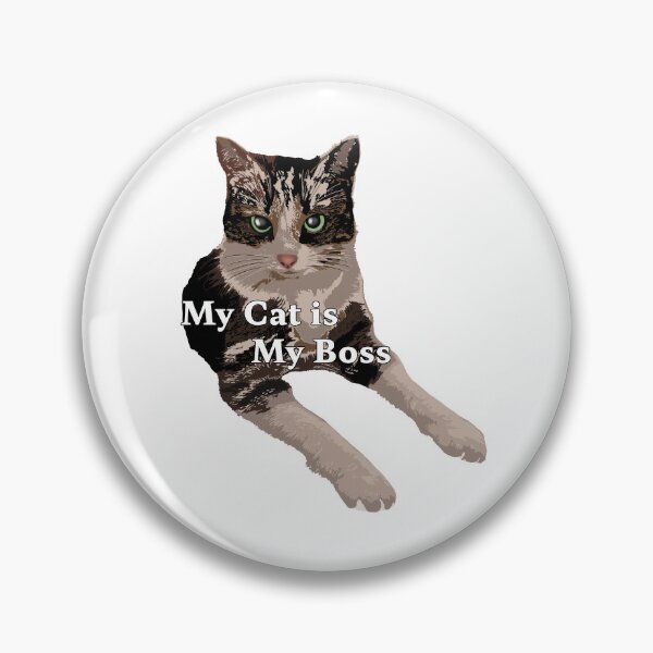 Item preview, My cat is My boss designed and sold by ArbuzWorldz.