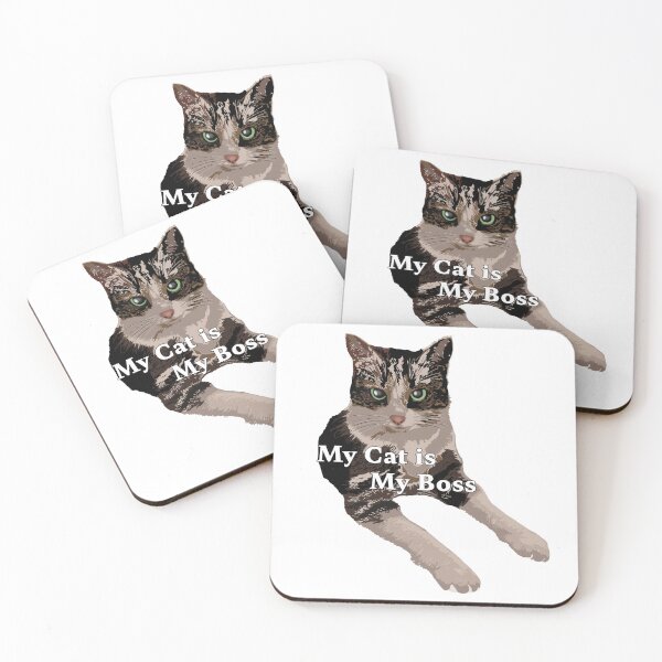 Item preview, My cat is My boss designed and sold by ArbuzWorldz.