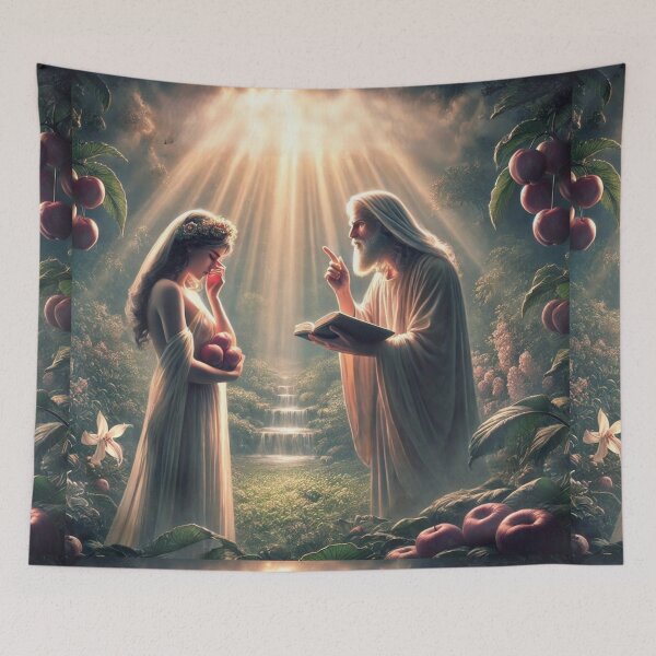Item preview, "I Will Greatly Multiply Thy Sorrow and Thy Conception" – The Consequence for Eve Verse: Genesis 3:16 (KJV) designed and sold by Meta2Physical.