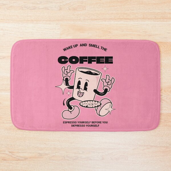Item preview, Espresso Man Retro Wake Up and Smell The Coffee designed and sold by scooterbaby.
