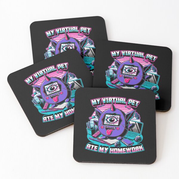 Item preview, Digital Pet Homework - Vintage Demon Game designed and sold by Studio Mootant.