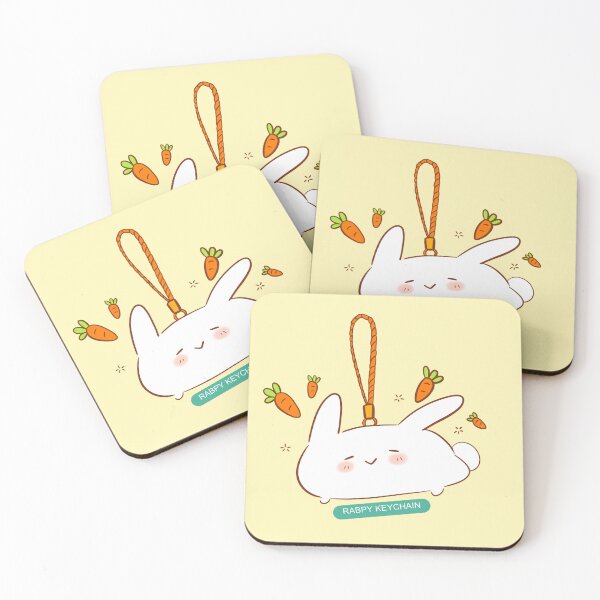 Item preview, Rabpy Bunny Keychain designed and sold by Mobile's Blue Sky.