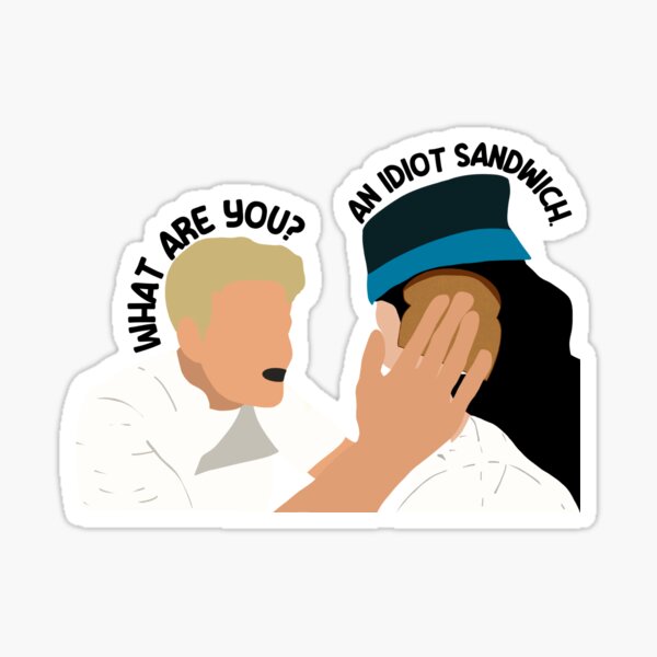 Item preview, What are you? An idiot sandwich. (Gordon Ramsay) designed and sold by Keeping Art Heavenly.