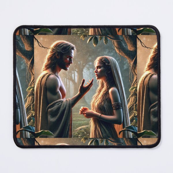 Item preview, "And Adam Called His Wife's Name Eve" – The Naming of Eve Verse: Genesis 3:20 (KJV) designed and sold by Meta2Physical.