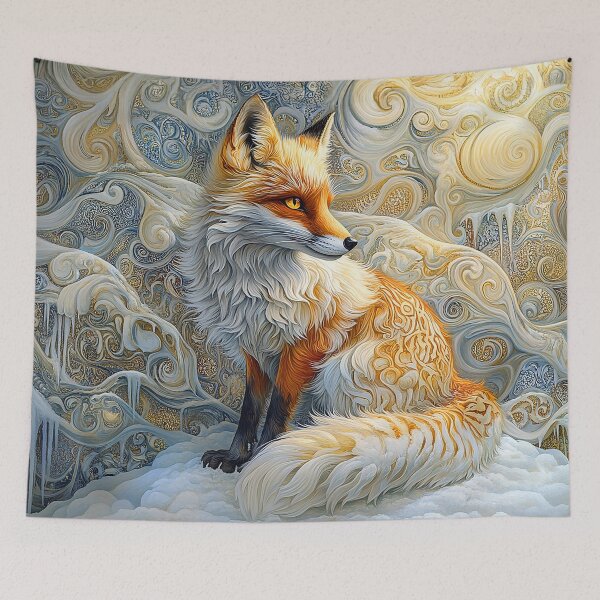 Item preview, Winter Fox designed and sold by Claudia Bartoli-McKinney.