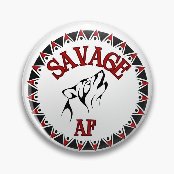 Item preview, Howling wolf savage af designed and sold by Savvysioux.