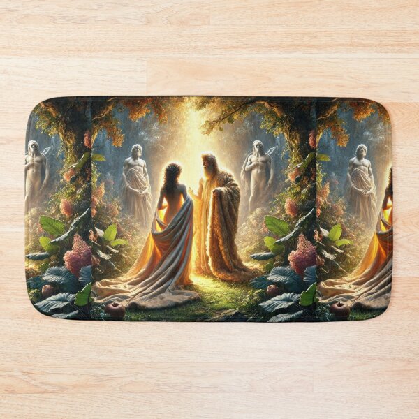 Item preview, "Unto Adam Also and to His Wife Did the Lord God Make Coats of Skins" – Divine Provision Verse: Genesis 3:21 (KJV) designed and sold by Meta2Physical.
