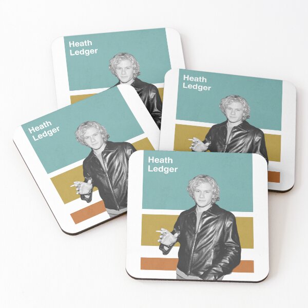 Item preview, Heath Ledger Retro Logo Poster designed and sold by jacksonbutler.