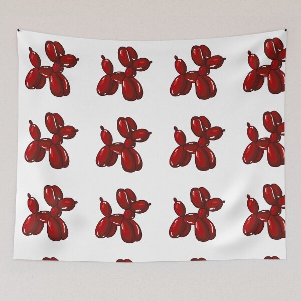 Item preview, Red Balloon Dog designed and sold by IceCubeMarket.
