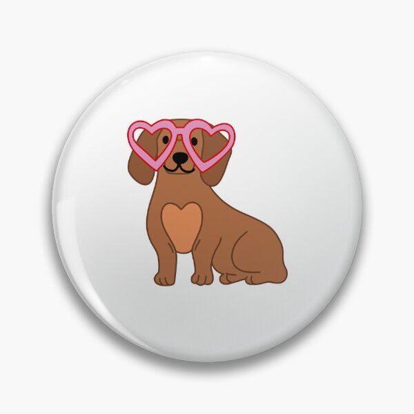 Item preview, Valentine Dashound  designed and sold by corey ann art.