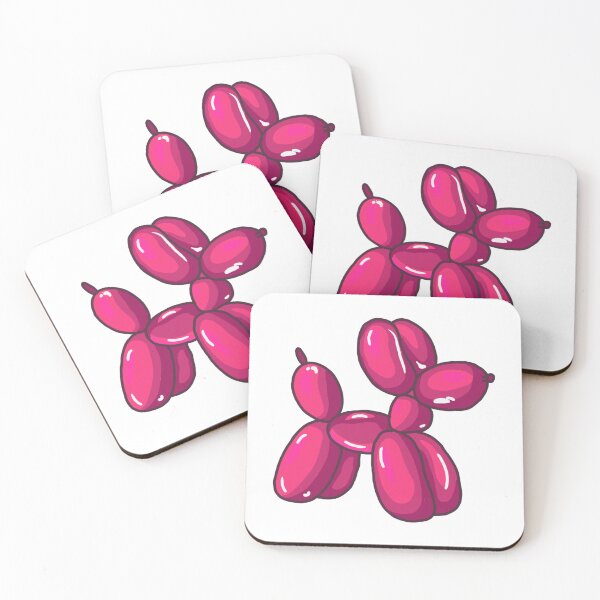 Item preview, Pink Balloon Dog  designed and sold by IceCubeMarket.