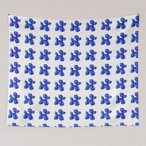 Item preview, Blue Balloon Dog  designed and sold by IceCubeMarket.