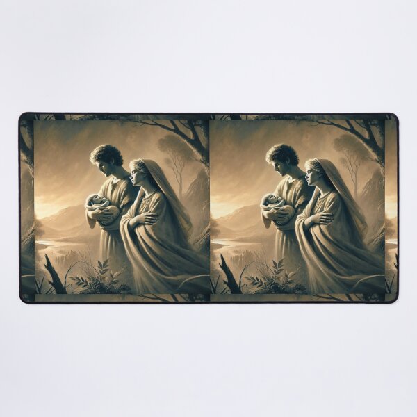 Item preview, "And Adam Knew Eve His Wife; and She Conceived, and Bare Cain" – The Birth of Cain Verse: Genesis 4:1 (KJV) designed and sold by Meta2Physical.