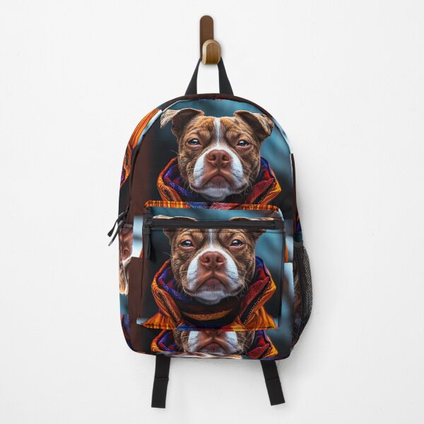 Item preview, Cute Dog in Colorful Sweater and Jacket designed and sold by Reina75.
