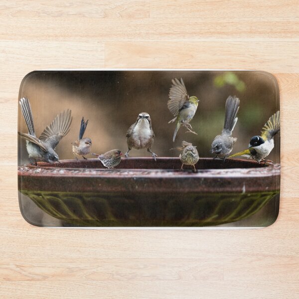 Item preview, Around the Birdbath designed and sold by Ladyshark.