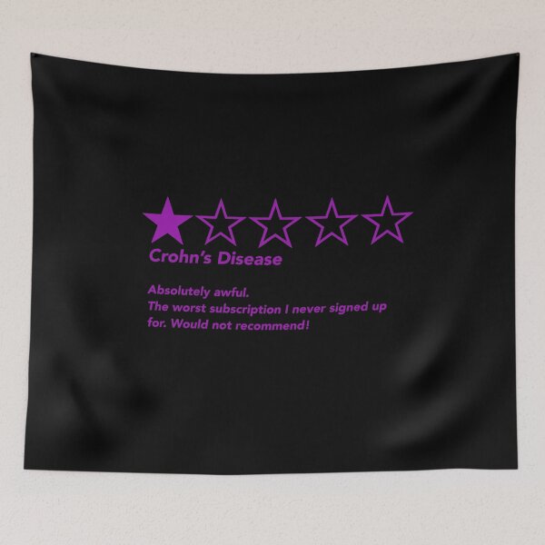 Item preview, Crohn’s Disease Absolutely awful. The worst subscription I never signed up for. Would not recommend! designed and sold by CaitlynConnor.