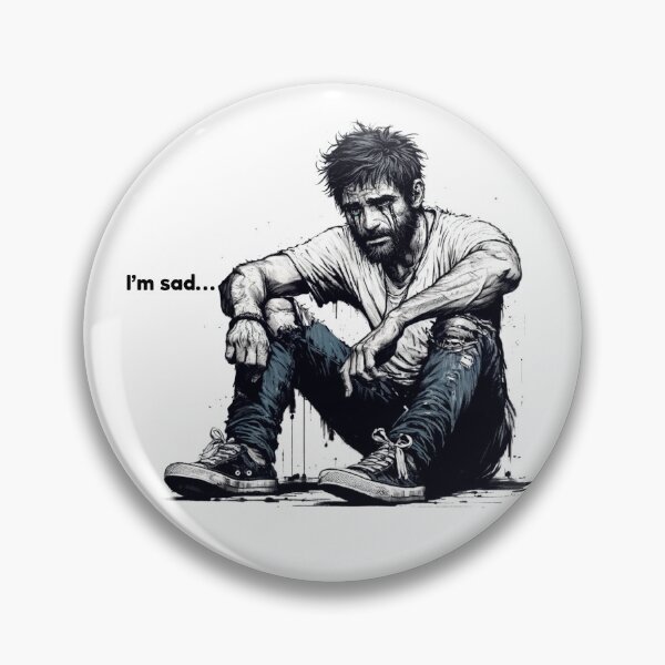 Item preview, I’m sad designed and sold by arokya53.