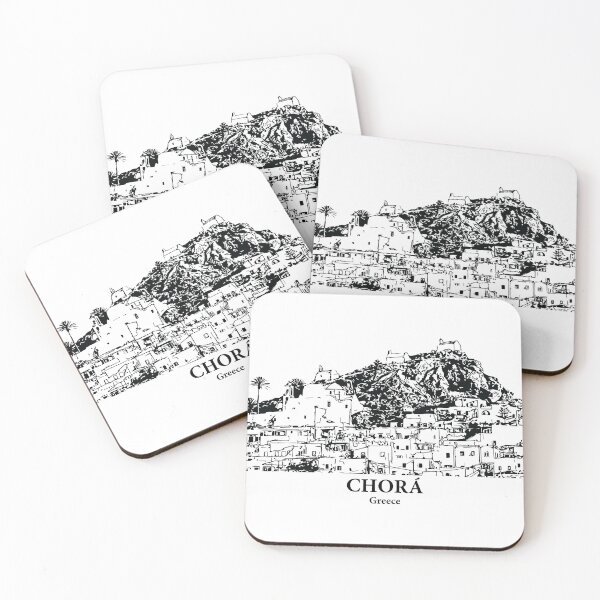 Item preview, Chorá - Greece designed and sold by Lakeric Cityscapes.