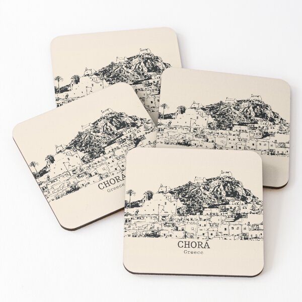 Item preview, Chorá - Greece designed and sold by Lakeric Cityscapes.