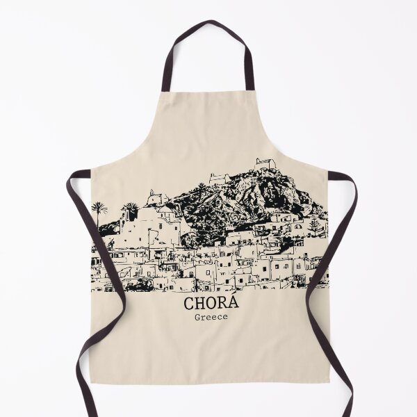 Item preview, Chorá - Greece designed and sold by Lakeric Cityscapes.