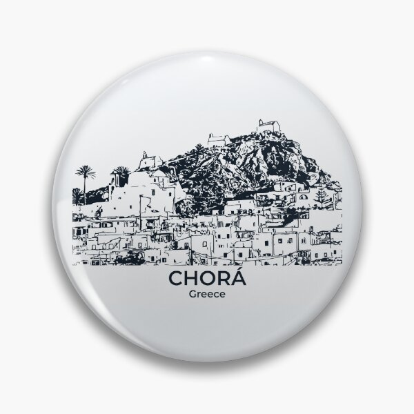 Item preview, Chorá - Greece designed and sold by Lakeric Cityscapes.