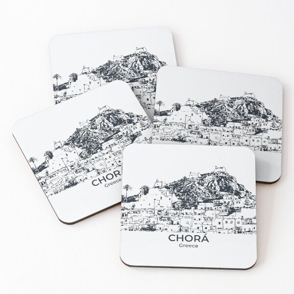 Item preview, Chorá - Greece designed and sold by Lakeric Cityscapes.