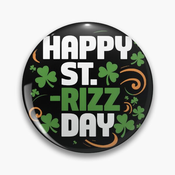 Item preview, Happy St.Rizz Day designed and sold by PlanetMarker.