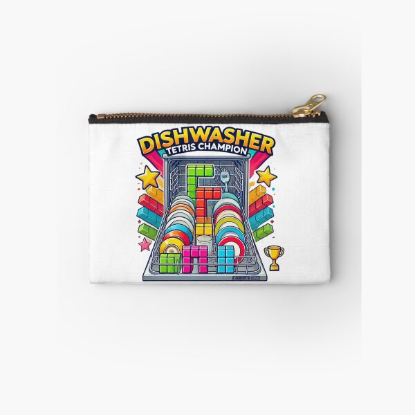Item preview, Dishwasher Tetris Champion Funny Dish Art designed and sold by Traloch O'Laoi.