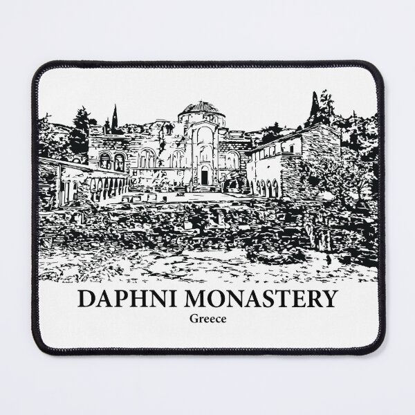 Item preview, Daphni Monastery - Greece designed and sold by Lakeric Cityscapes.