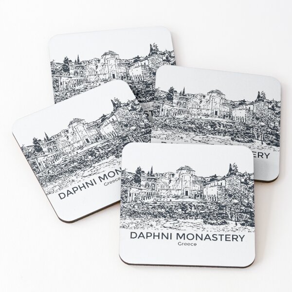 Item preview, Daphni Monastery - Greece designed and sold by Lakeric Cityscapes.