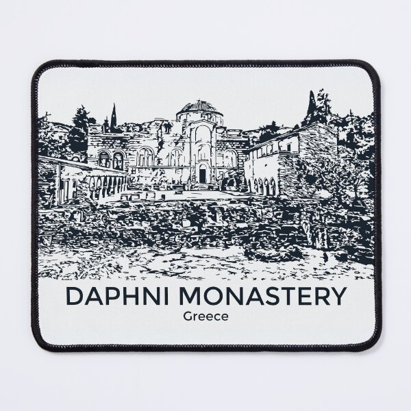 Item preview, Daphni Monastery - Greece designed and sold by Lakeric Cityscapes.