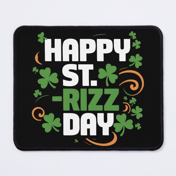 Item preview, Happy St.Rizz Day designed and sold by PlanetMarker.